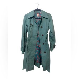 Lauren Conrad green jacket with floral inside